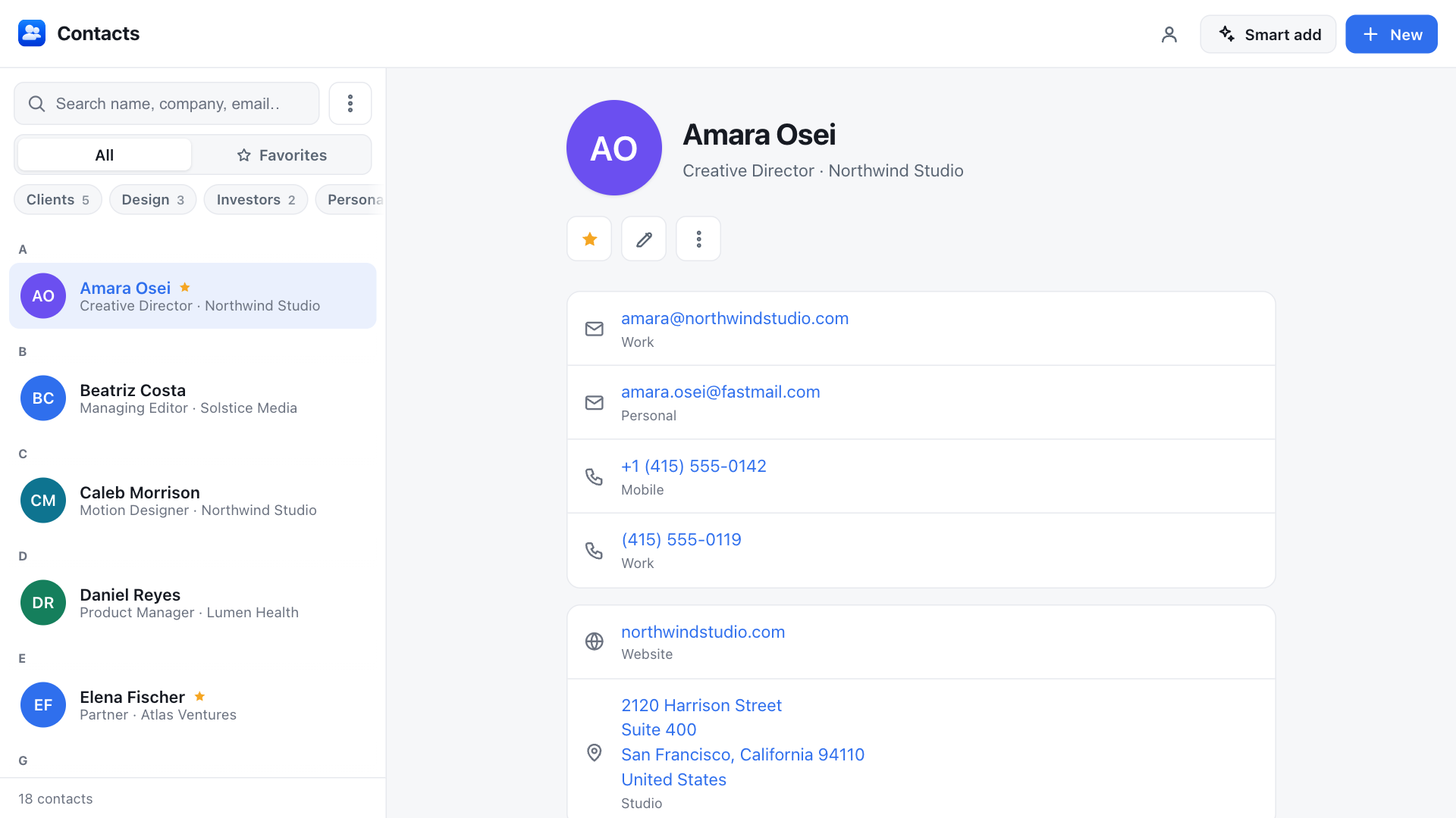 Contacts preview 1