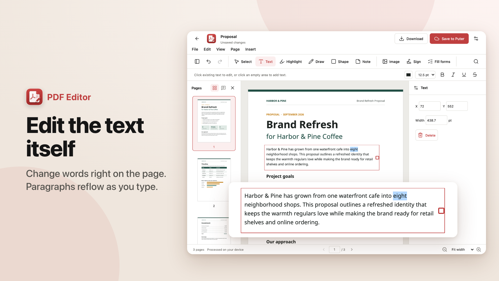 PDF Editor preview 2