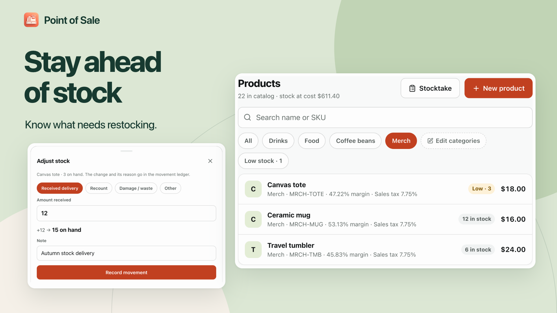Point of Sale preview 3