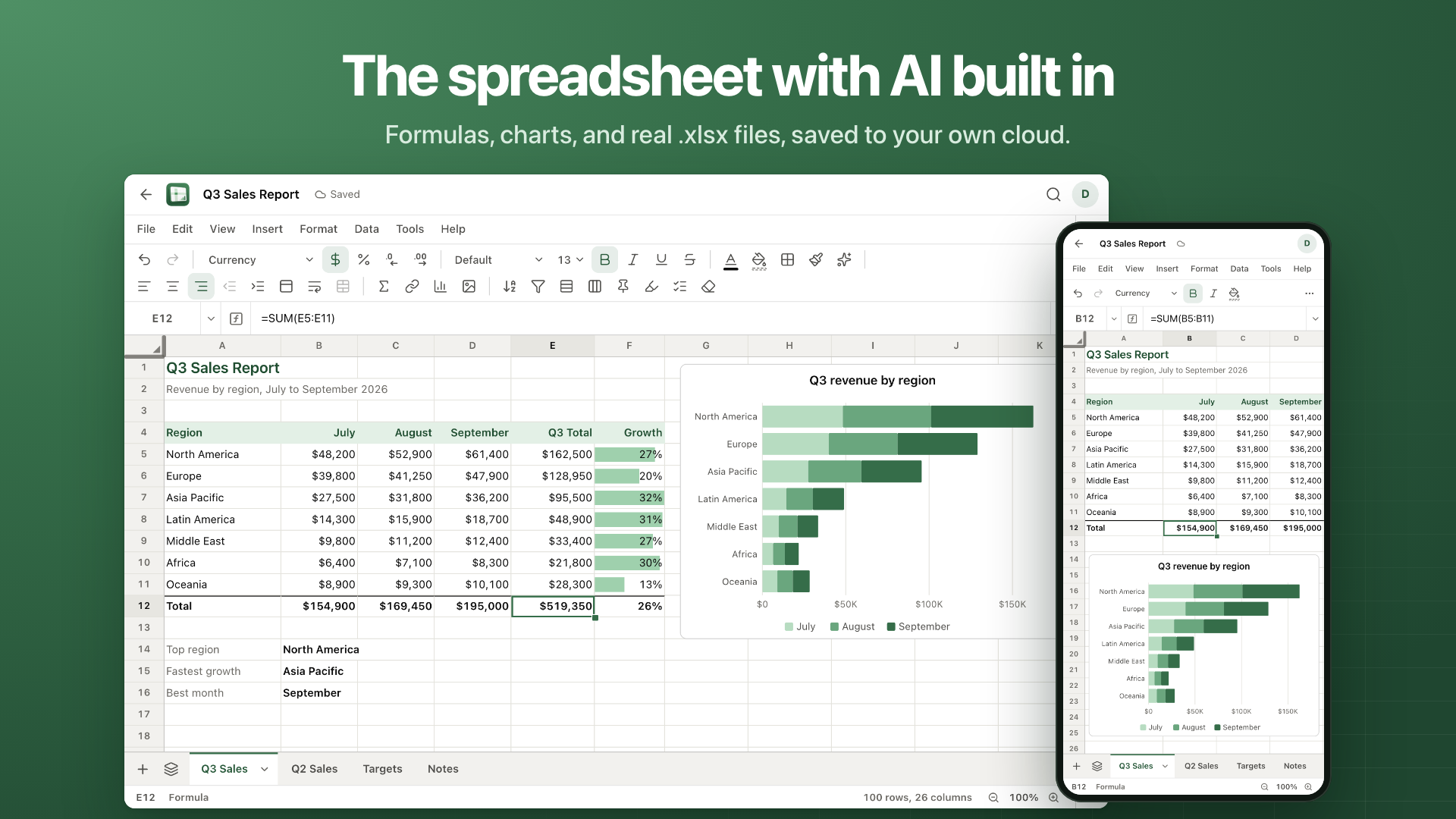 Spreadsheet preview 1